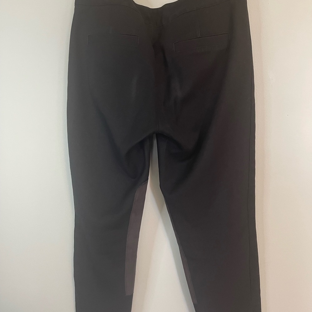 GAP women’s pants size 8 skinny faux suede patch riding and equestrian 2011 - Picture 5 of 8